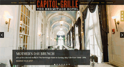 Desktop Screenshot of capitolgrillenashville.com